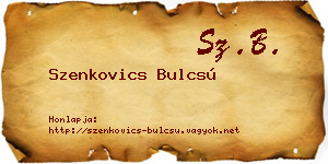 Szenkovics Bulcsú névjegykártya